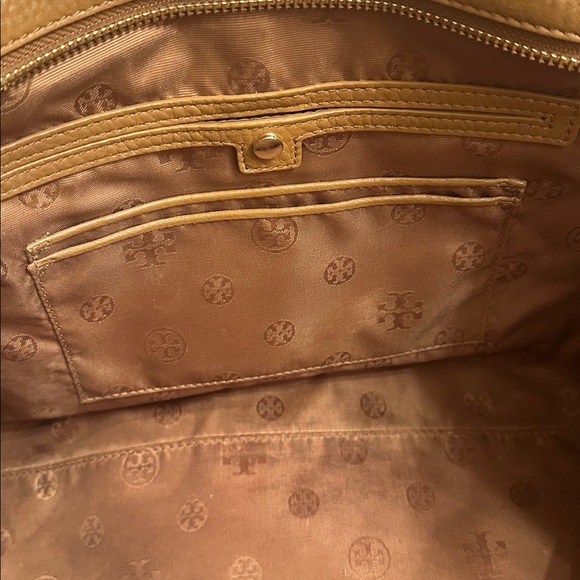 Tory Burch Tan Leather Tote - Picture 3 of 4